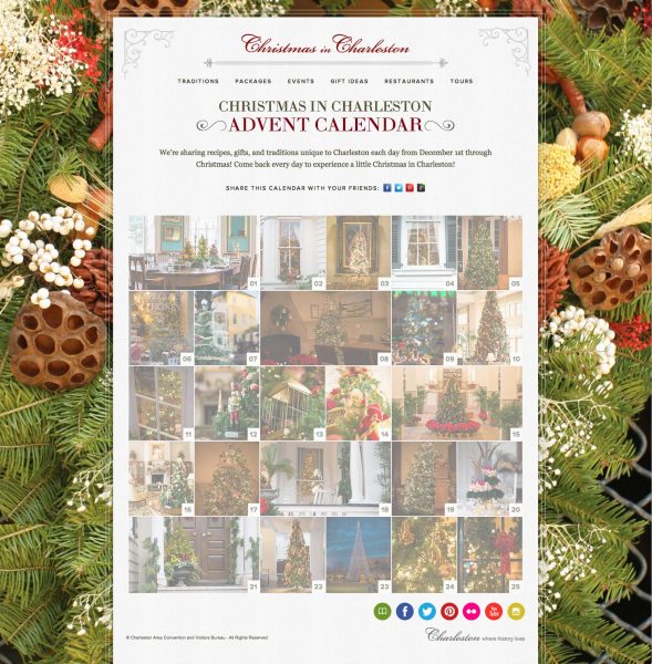 Christmas in Charleston Virtual Advent Calendar Explore Charleston Blog